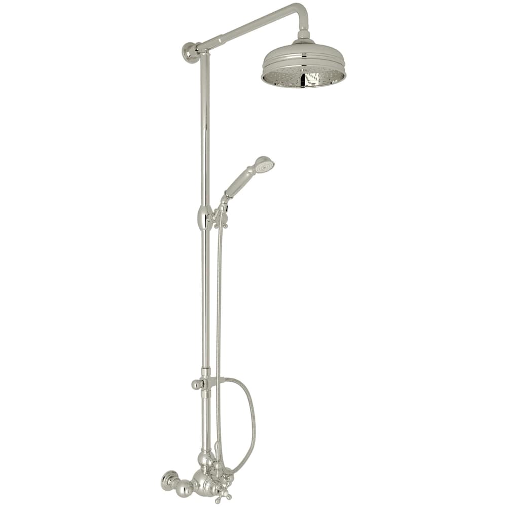Arcana Retrofit Shower with Shower Head, Hand Shower, Slide Bar, Shower Arm and Hose