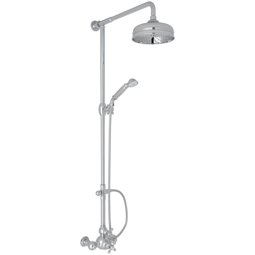 Arcana Retrofit Shower with Shower Head, Hand Shower, Slide Bar, Shower Arm and Hose