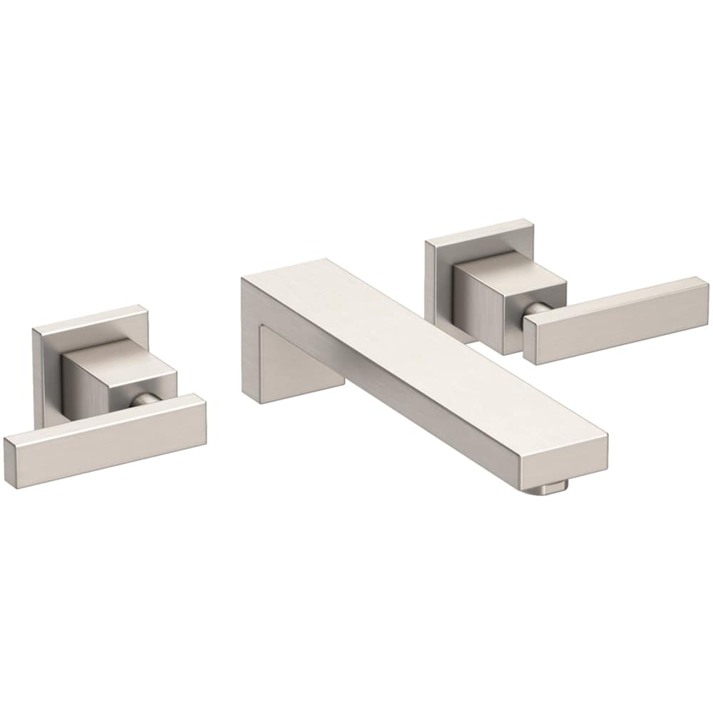 Skylar 1.2 GPM Wall Mounted Widespread Bathroom Faucet