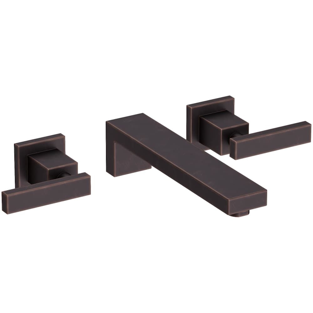 Skylar 1.2 GPM Wall Mounted Widespread Bathroom Faucet