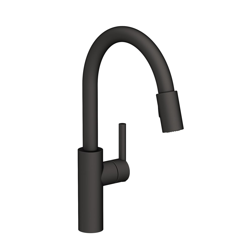 East Linear 1.8 GPM Single Hole Pull Down Kitchen Faucet