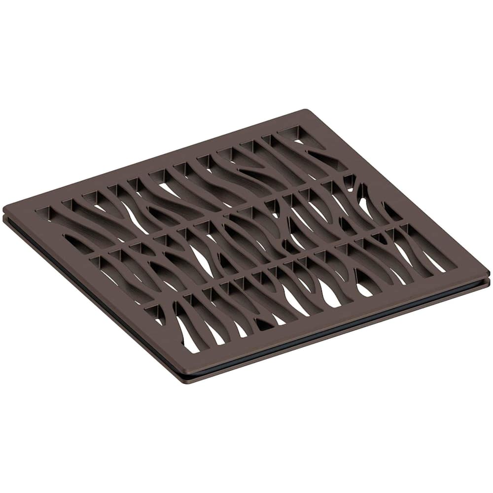 Decorative Drains 4" Square Shower Drain Grid