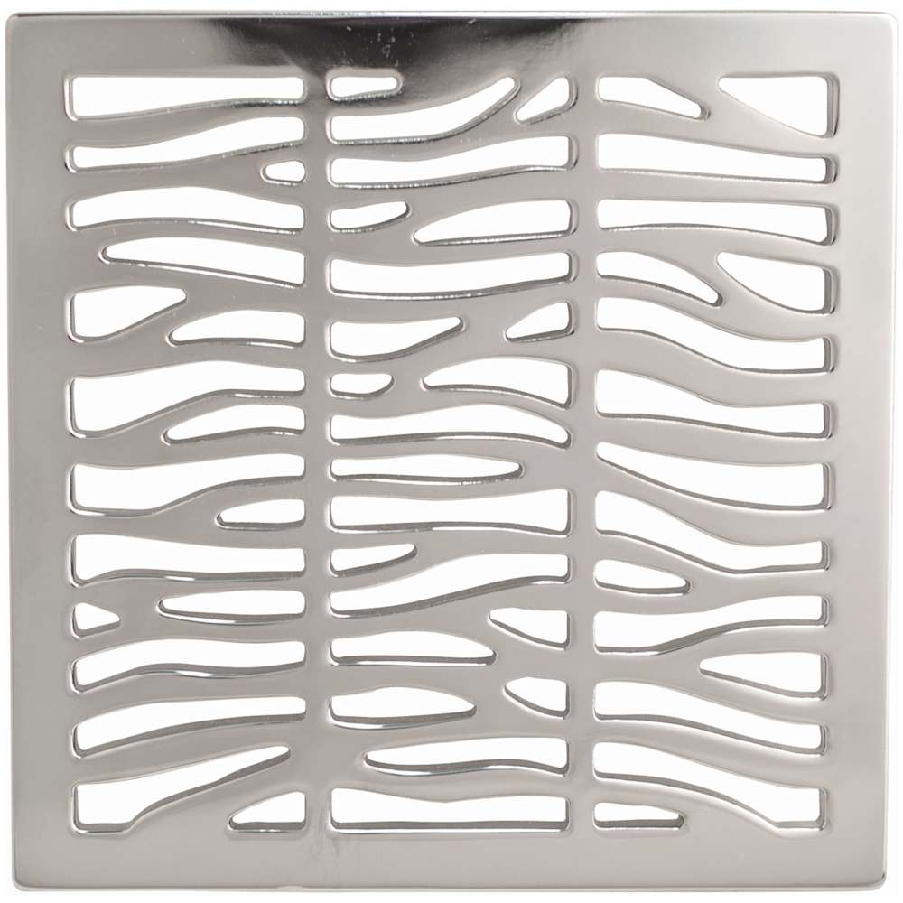Decorative Drains 4" Square Shower Drain Grid