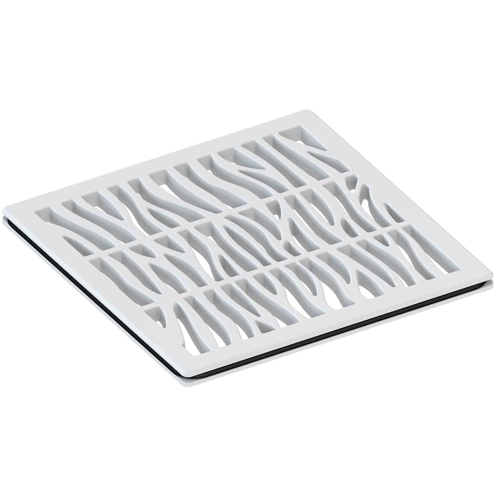 Decorative Drains 4" Square Shower Drain Grid