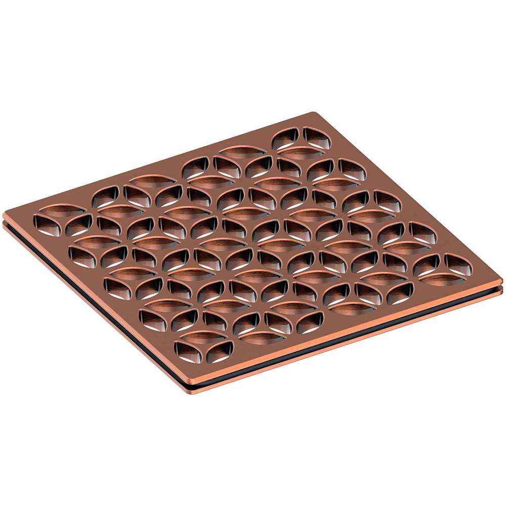 Decorative Drains 4" Square Shower Drain Grid