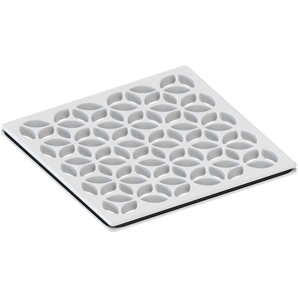 Decorative Drains 4" Square Shower Drain Grid