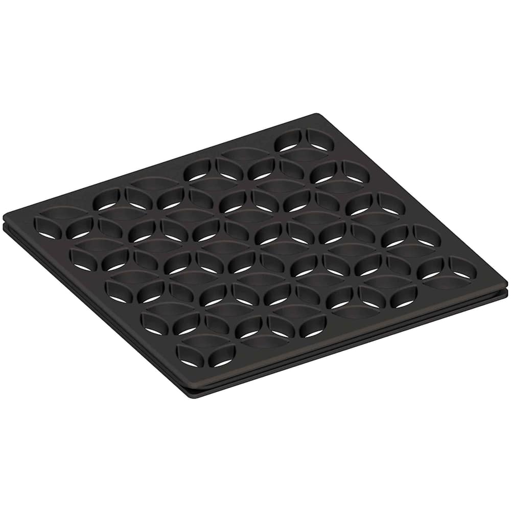 Decorative Drains 4" Square Shower Drain Grid