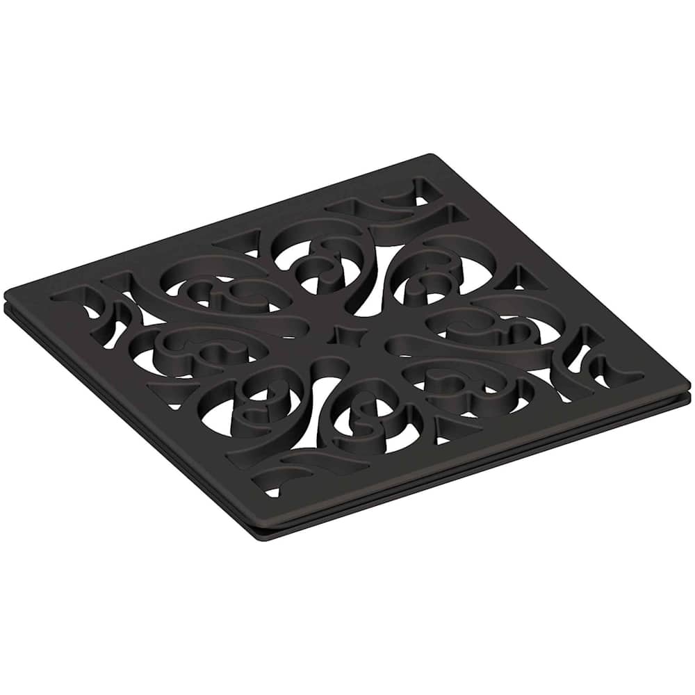 Decorative Drains 4" Square Shower Drain Grid