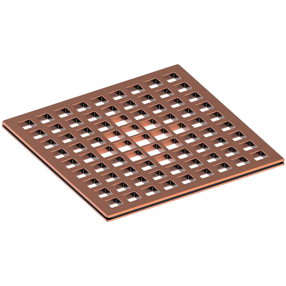 6" Square Shower Drain Grid