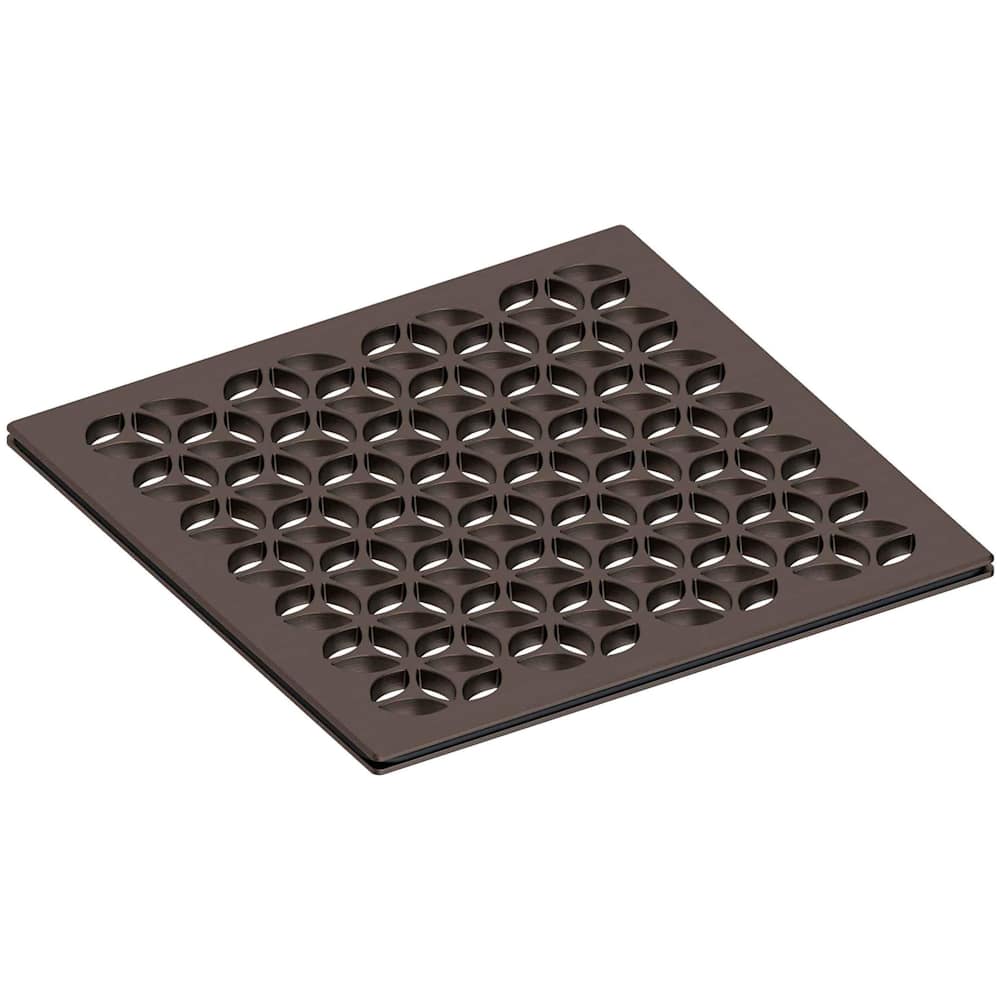 Decorative Drains 6" Square Shower Drain Grid