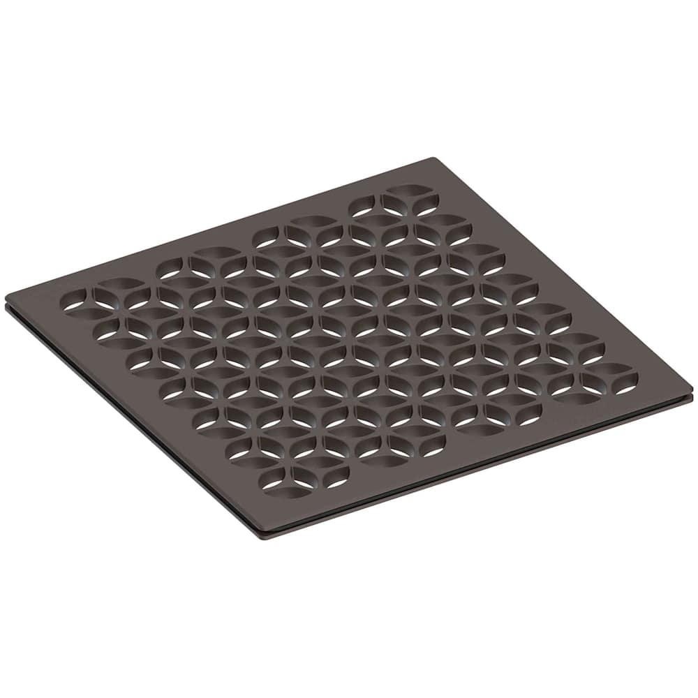 Decorative Drains 6" Square Shower Drain Grid