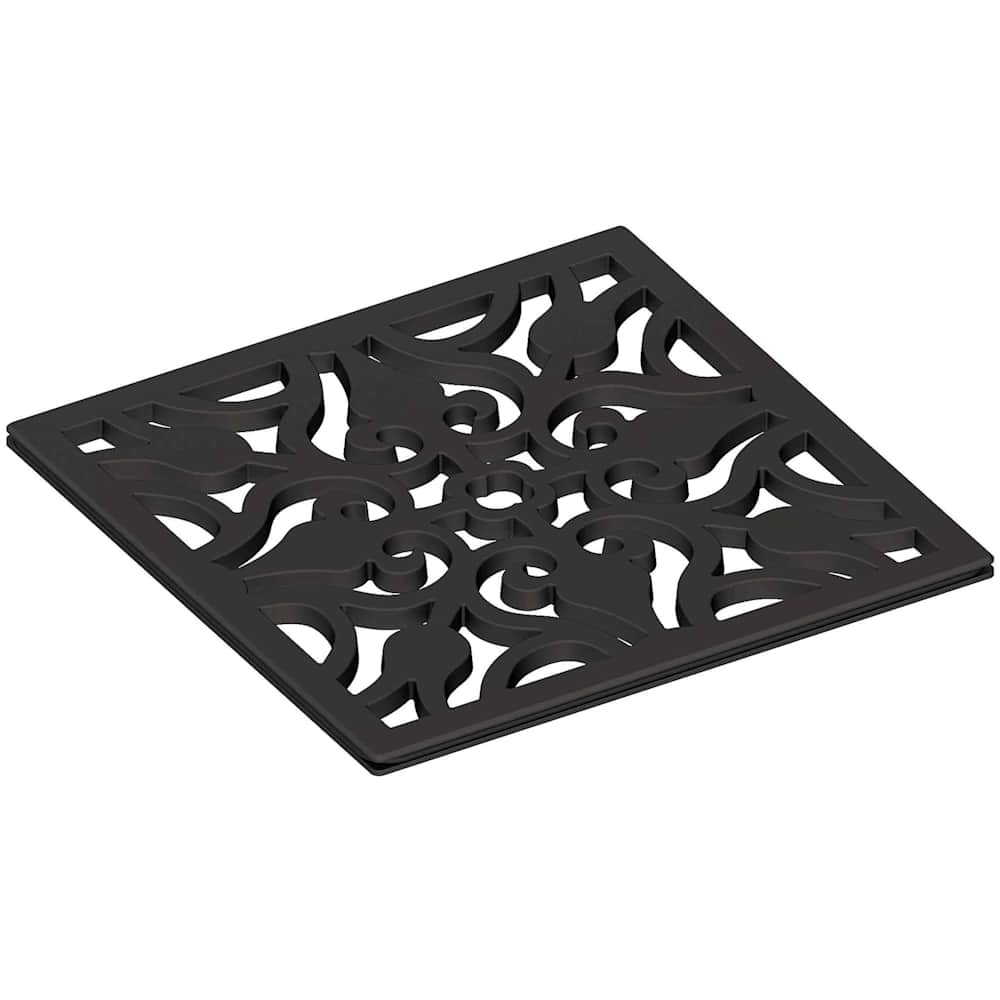 Decorative Drains 6" Square Shower Drain Grid