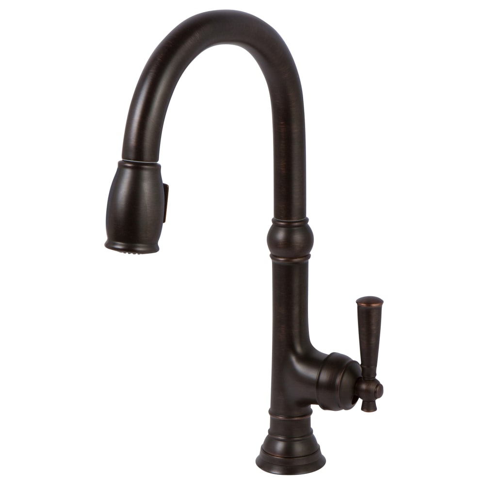 Jacobean 1.8 GPM Single Hole Pull Down Kitchen Faucet