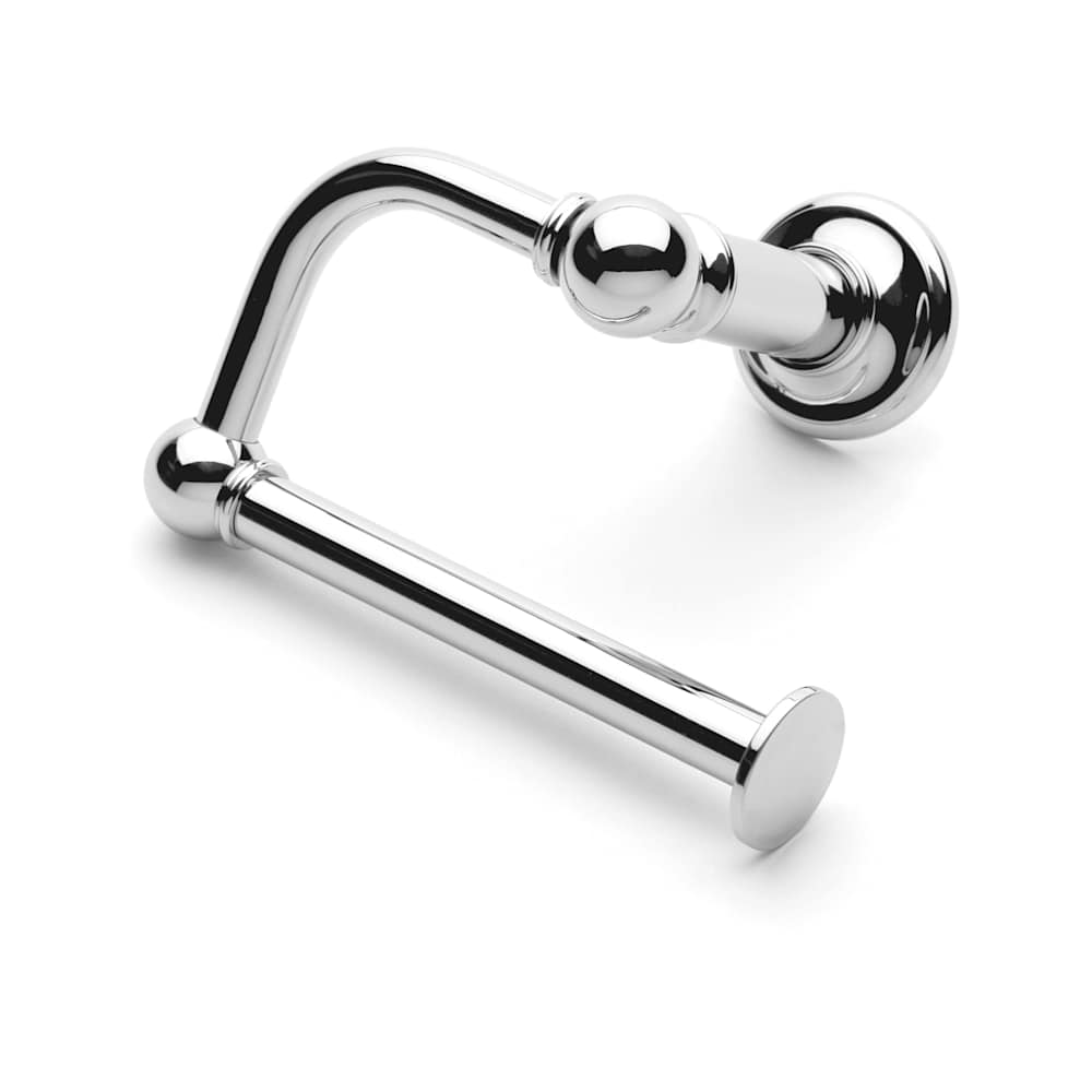 Ithaca Single Post Wall Mount Tissue Holder