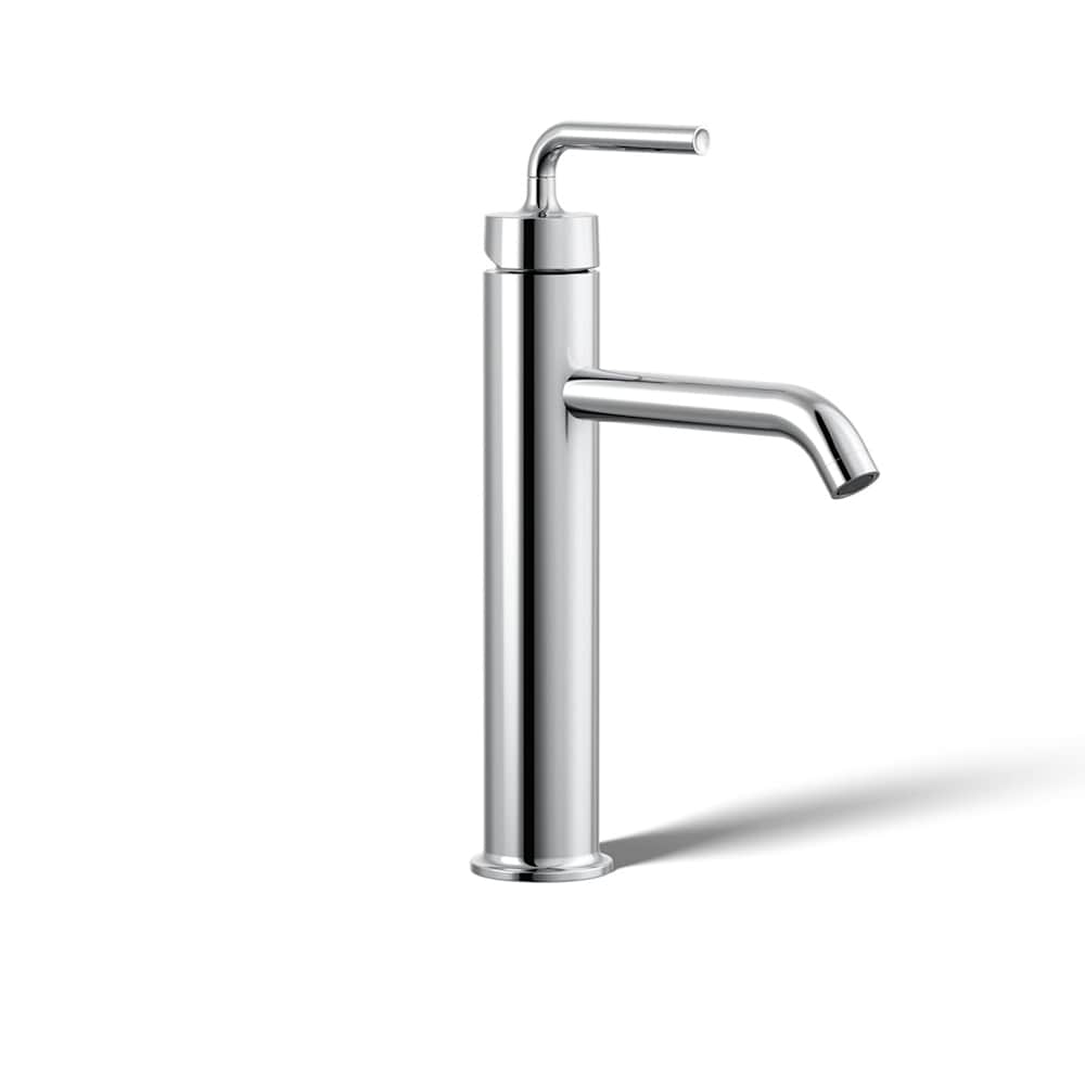 Purist 1.2 GPM Single Hole Bathroom Faucet with Pop-Up Drain Assembly