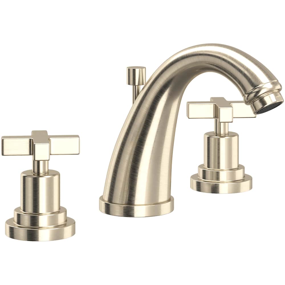 Lombardia 1.2 GPM Widespread Bathroom Faucet with Pop-Up Drain Assembly