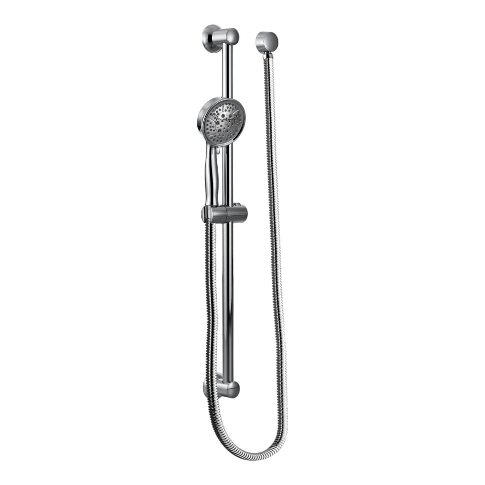 Moen 1.75 GPM Multi Function Hand Shower with Eco Performance and Slide Bar Chrome