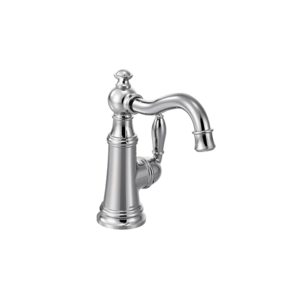 Moen Align 1.5 GPM Single Hole Pre-Rinse Pull Down Kitchen Faucet with Power Boost Matte Black