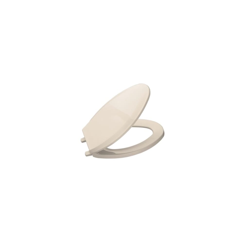 Lustra Q2 Elongated Closed-Front Toilet Seat with Quick-Release and Quick-Attach Hinges