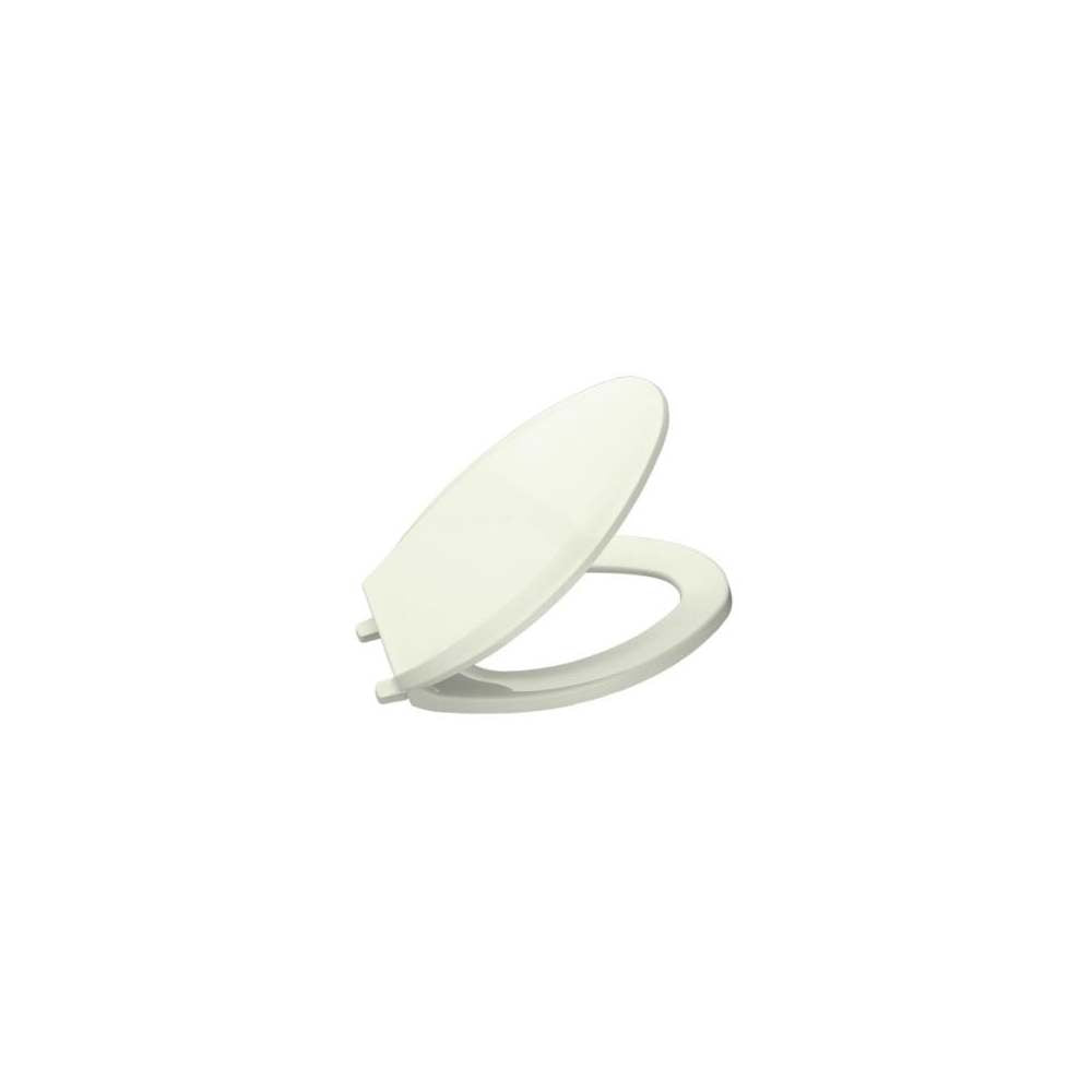 Lustra Q2 Elongated Closed-Front Toilet Seat with Quick-Release and Quick-Attach Hinges