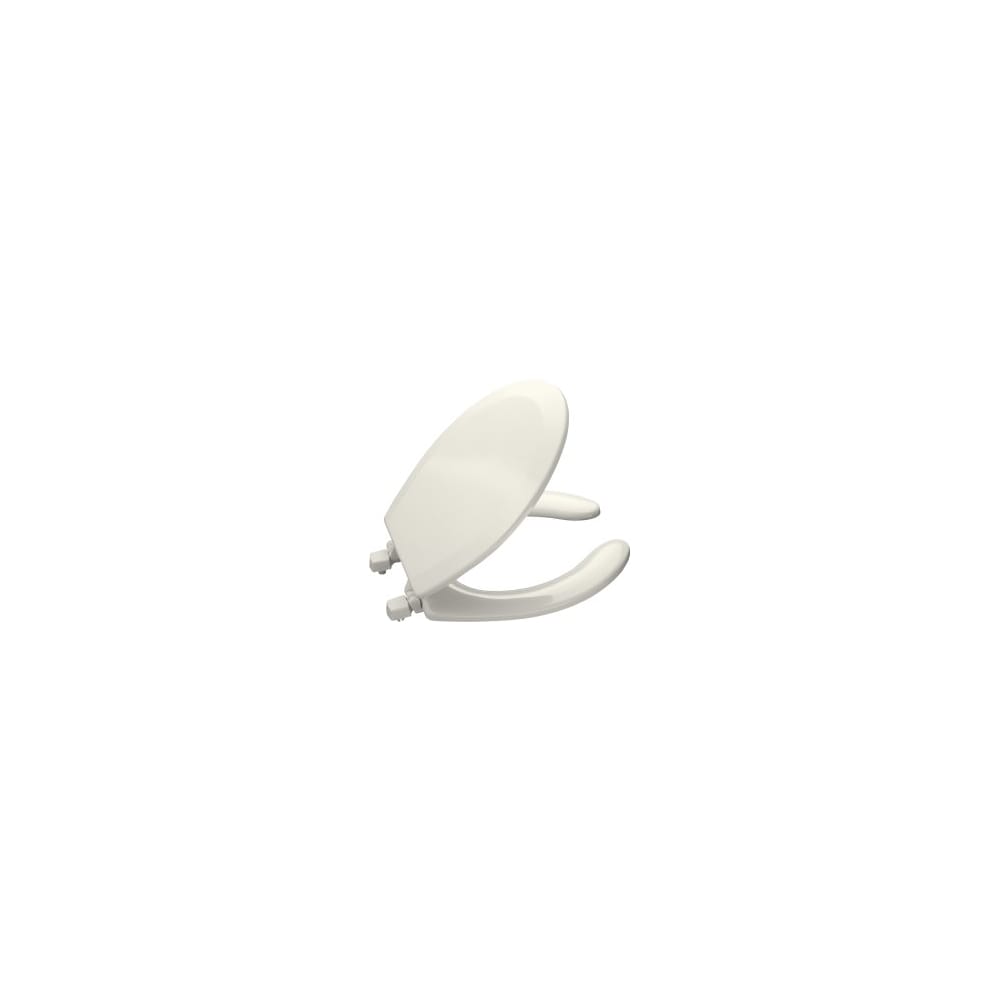 Lustra Round Open-Front Toilet Seat