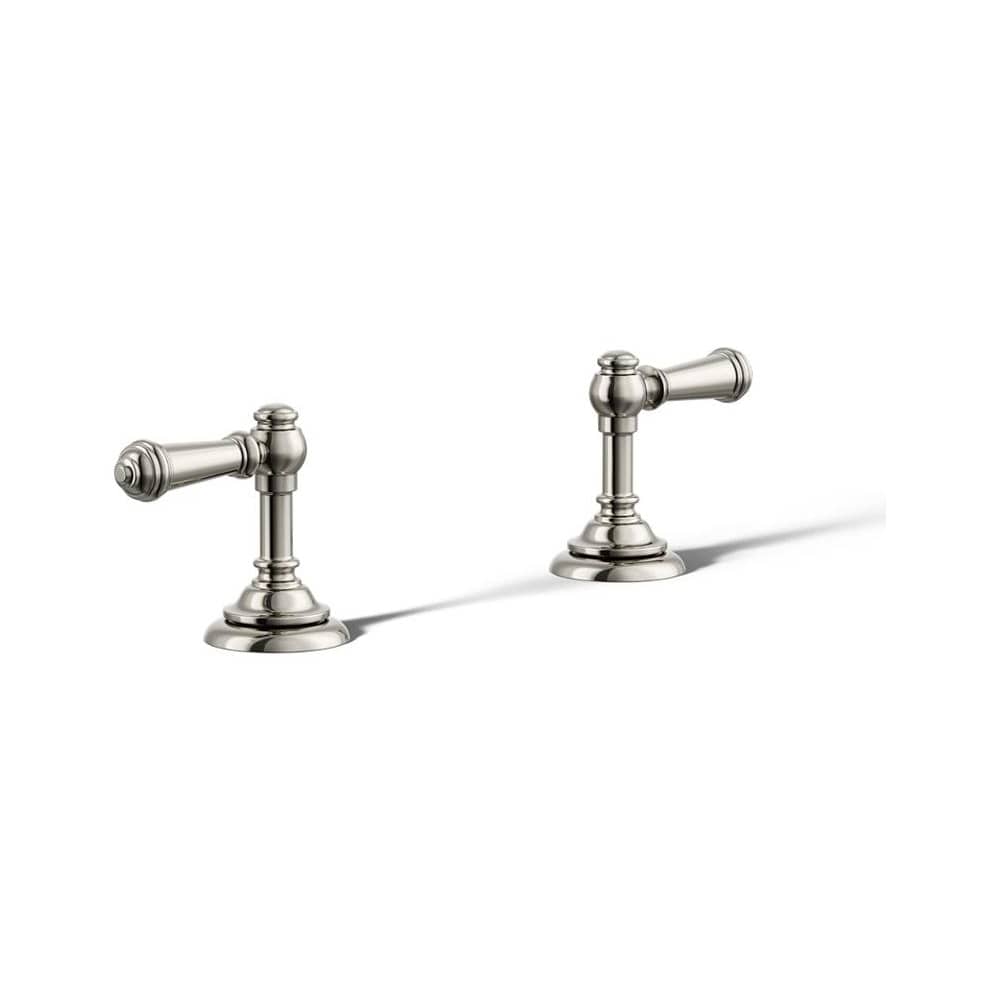 Artifacts Deck-Mount Bath Faucet Handle Trim with Lever Design