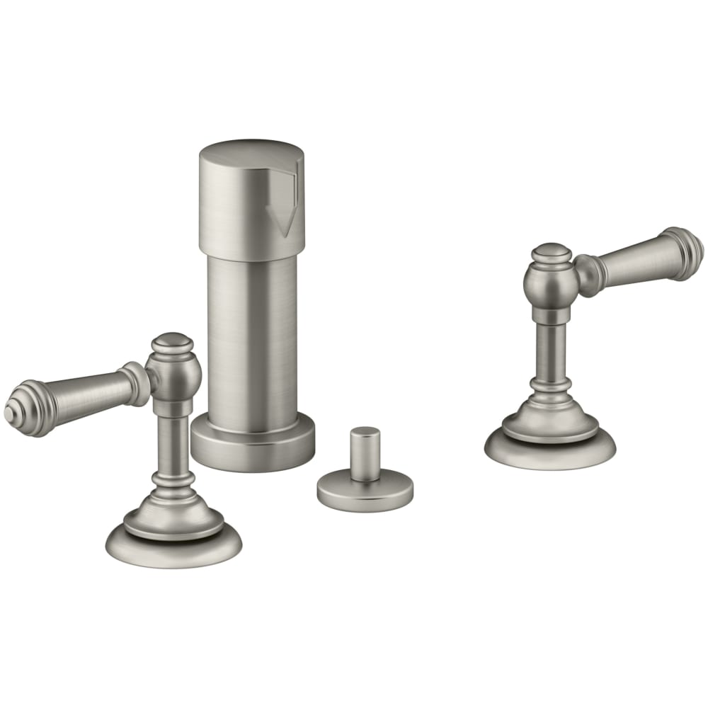Artifacts Vertical Spray Bidet Faucet with Lever Handles