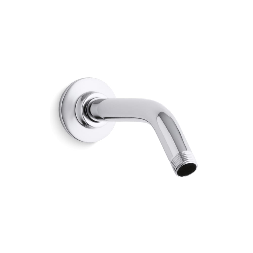 MasterShower 7-1/2" Wall Mounted Shower Arm and Flange