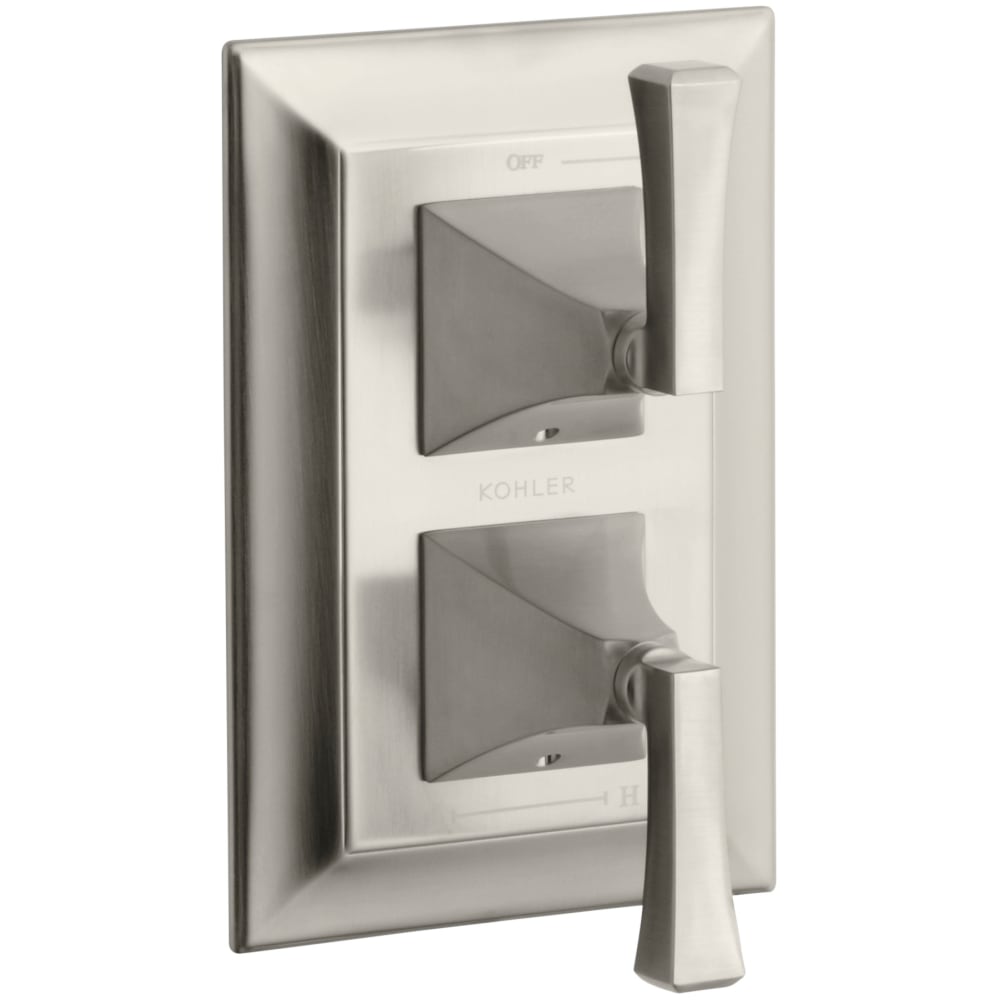 Memoirs Thermostatic Valve Trim with Double Metal Lever Handles