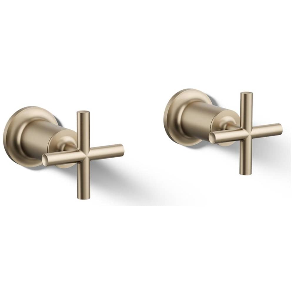 Purist Deck or Wall Mounted Cross Handles for Tub Faucet