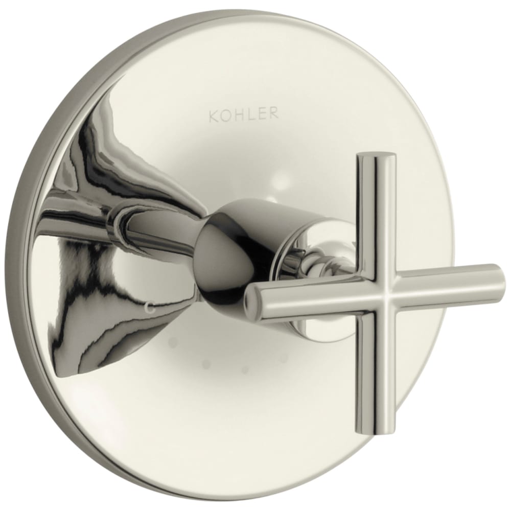Purist Thermostatic Valve Trim Only with Single Cross Handle - Less Rough In