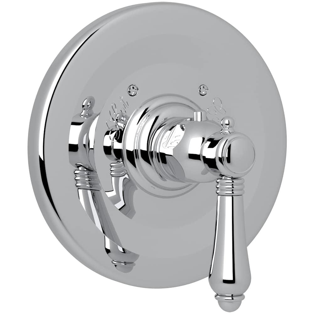 Acqui Thermostatic Valve Trim Only with Single Lever Handle - Less Rough In