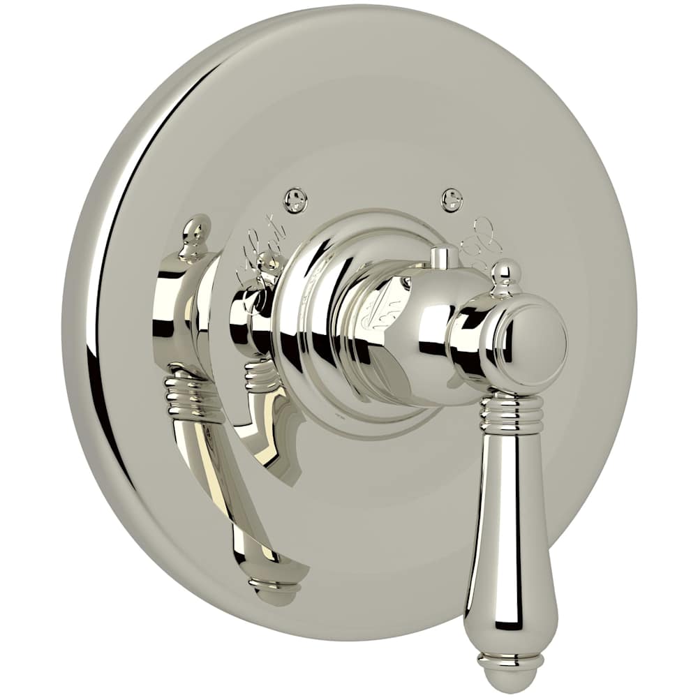 Acqui Thermostatic Valve Trim Only with Single Lever Handle - Less Rough In
