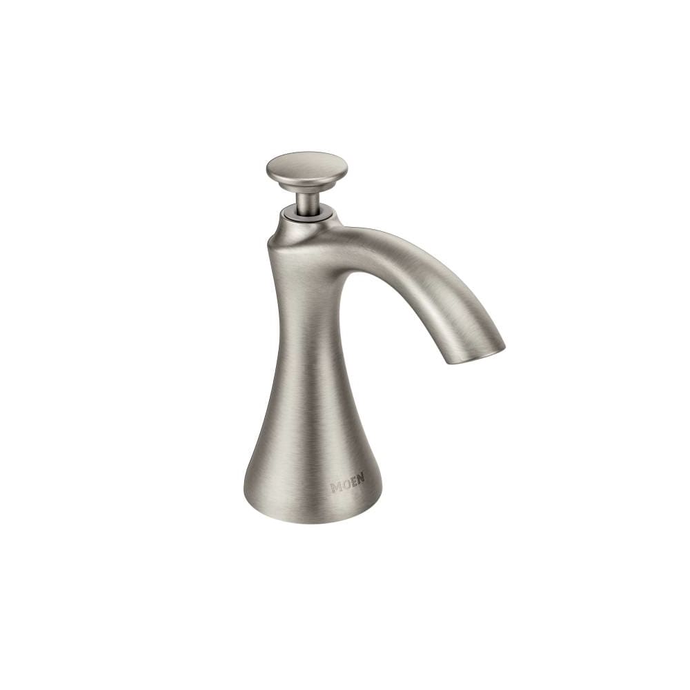 Moen Renewal 1.75 GPM Multi Function Shower Head With Handshower And Slide Bar Spot Resist Brushed Nickel