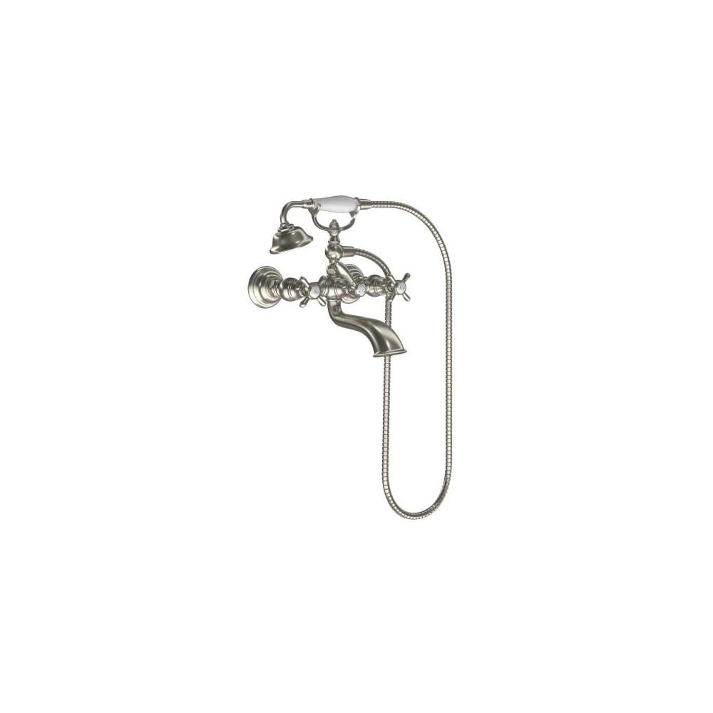 Moen Verso 2.5 GPM Multi Function Shower Head with Hand Shower, Infiniti™ Dial, and Magnetix® Technology Brushed Nickel