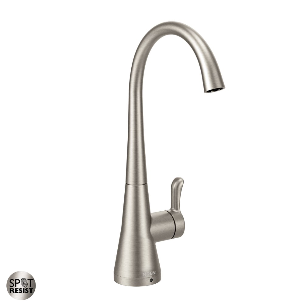 Moen Single Function Hand Shower Package with Hose and Slide Bar Included from the M-DURA Collection Classic Brushed Nickel