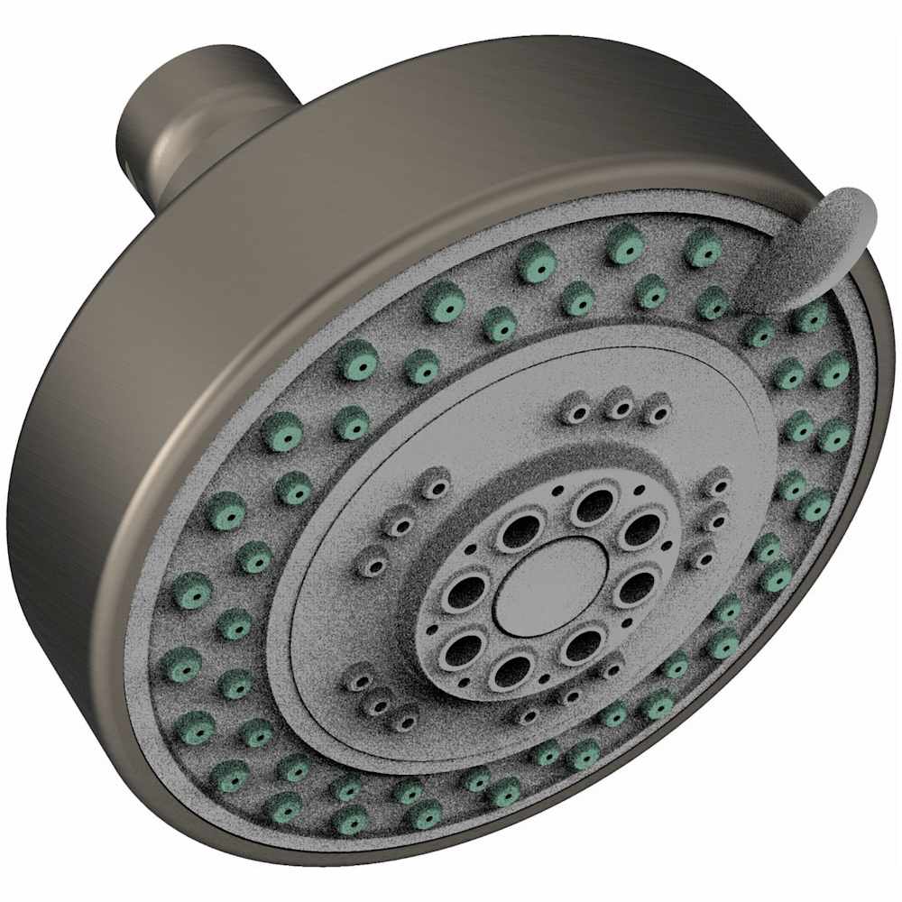 Tub and Shower 1.8 GPM Multi Function Rain Shower Head
