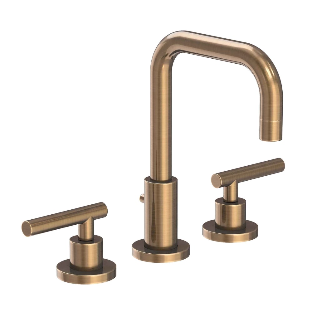 East Square 1.2 GPM Widespread Bathroom Faucet with Pop-Up Drain Assembly