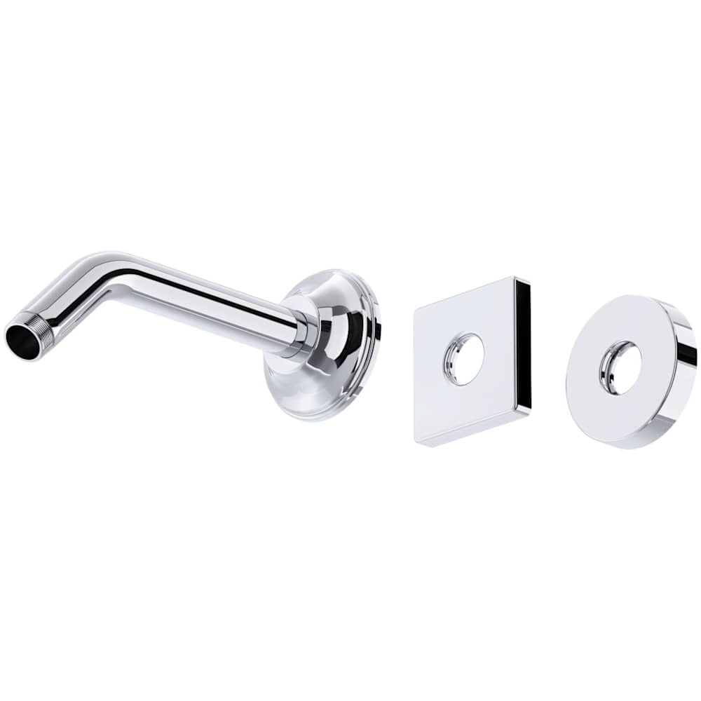 Shower 6-13/16" Wall Mounted Shower Arm and Flange