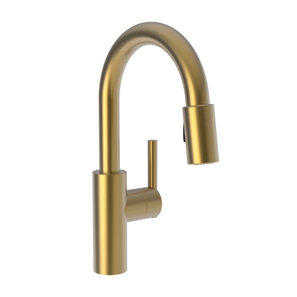 East Linear 1.8 GPM Single Hole Pull Down Bar Faucet