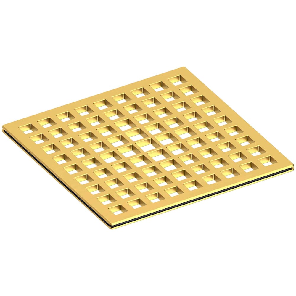 6" Square Shower Drain Grid