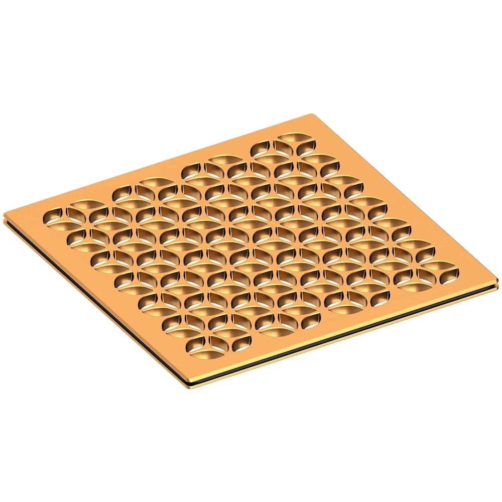 Decorative Drains 6" Square Shower Drain Grid
