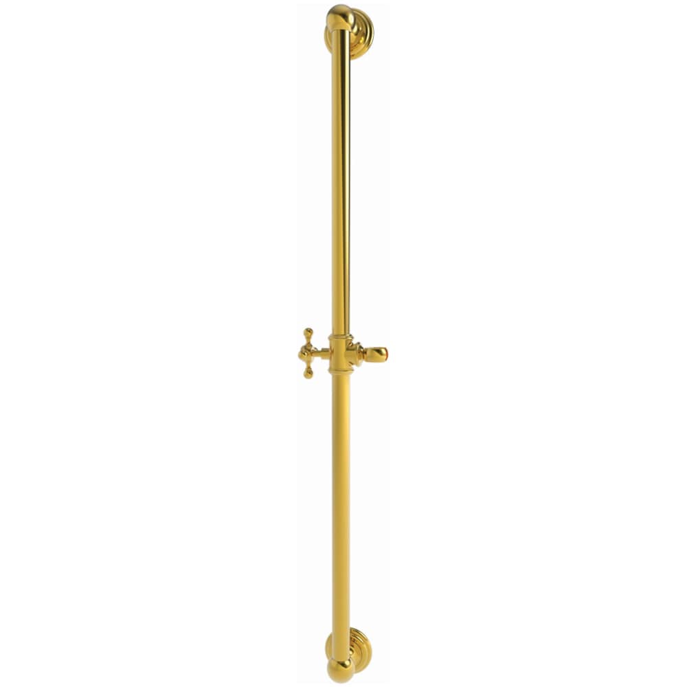 36" Wall Mounted Slide Bar with Adjustable Bracket