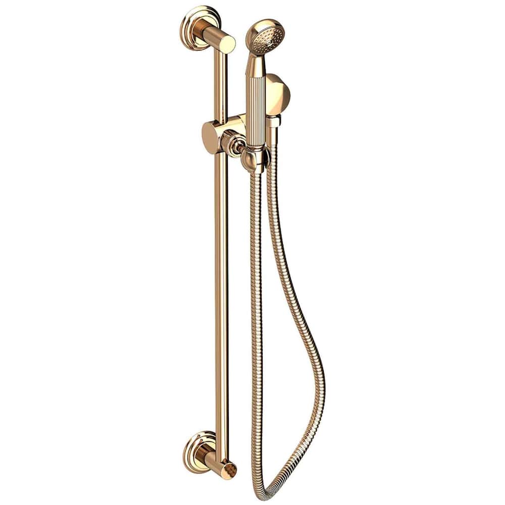 Single Function Wall Mount Handshower Kit with Slide Bar and Adjustable Bracket