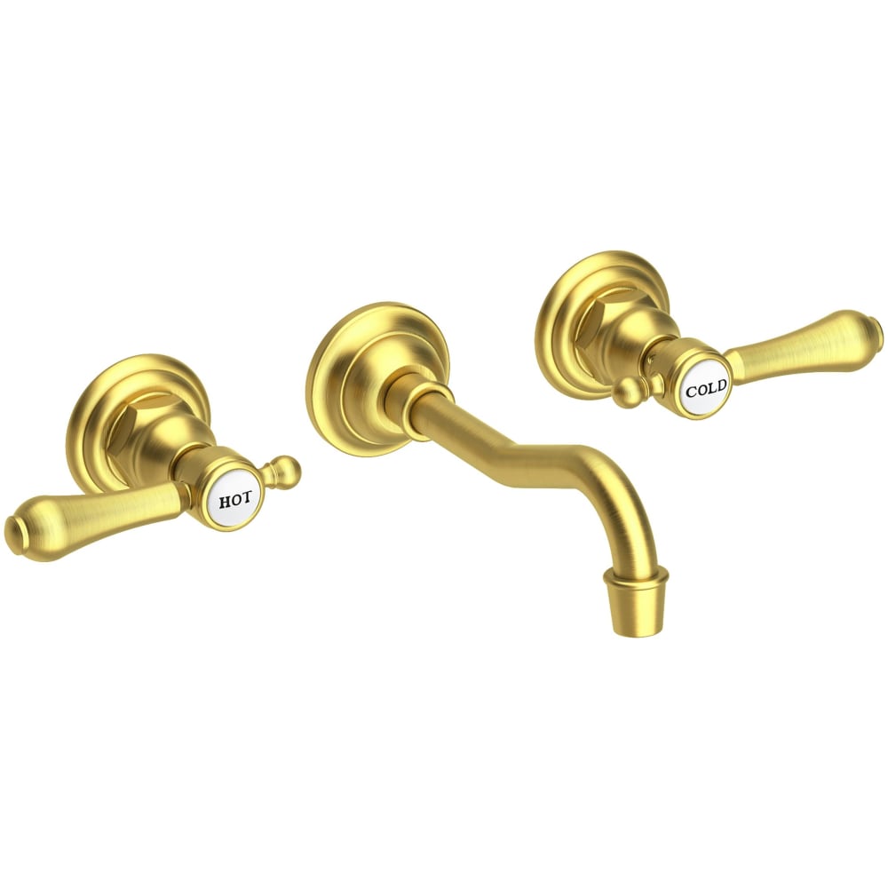 Chesterfield 1.2 GPM Wall Mounted Widespread Bathroom Faucet