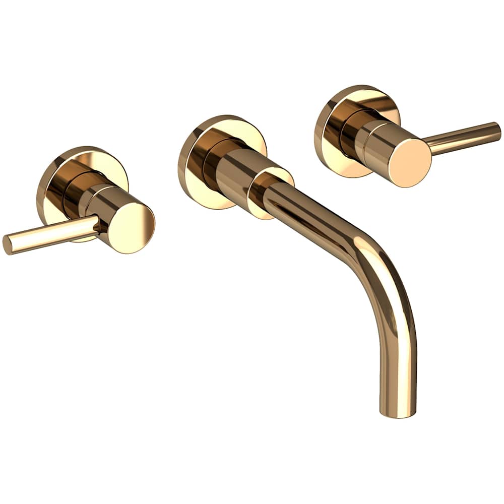 East Linear 1.2 GPM Wall Mounted Widespread Bathroom Faucet