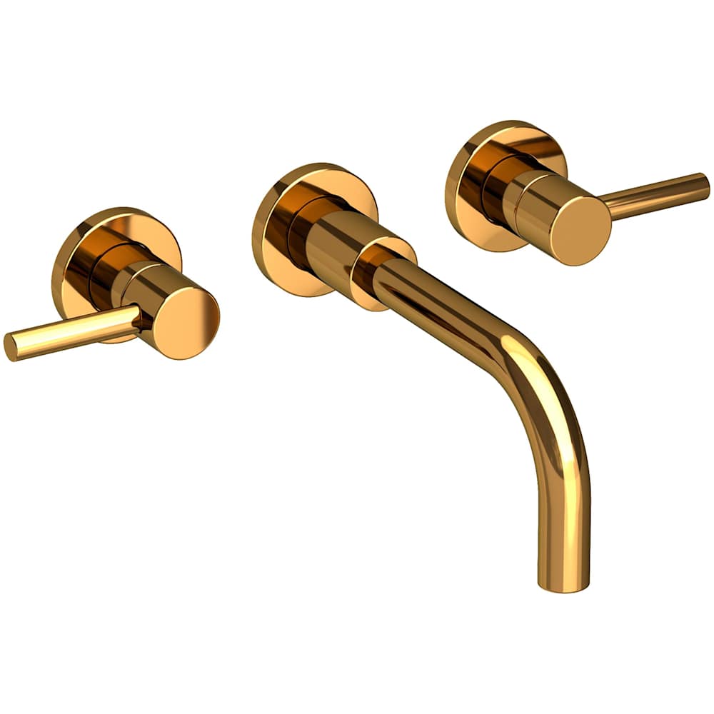 East Linear 1.2 GPM Wall Mounted Widespread Bathroom Faucet
