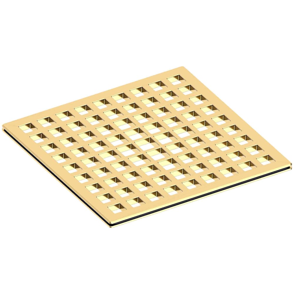 6" Square Shower Drain Grid