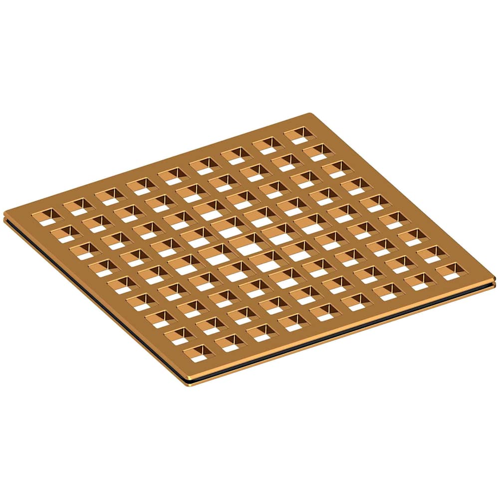 6" Square Shower Drain Grid