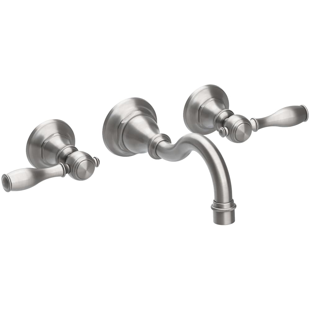 Victoria 1.2 GPM Wall Mounted Widespread Bathroom Faucet